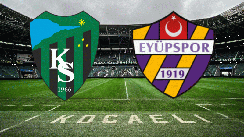 Kocaelispor – Eyüpspor Maçı Saat Kaçta? Hangi Kanalda?