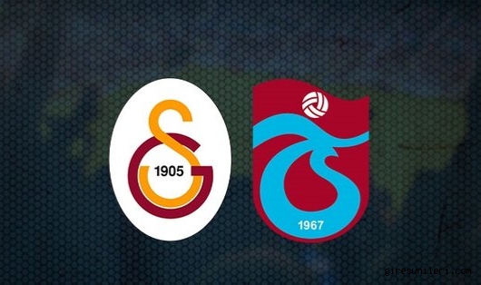 Galatasaray – Trabzonspor Maçı Saat Kaçta? Hangi Kanalda?