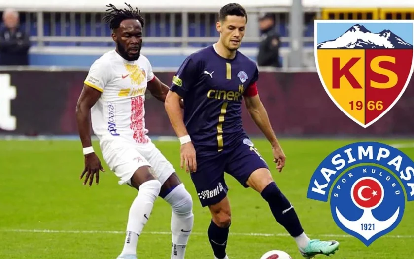 Kayserispor – Kasımpaşa Maçı Saat Kaçta? Hangi Kanalda?