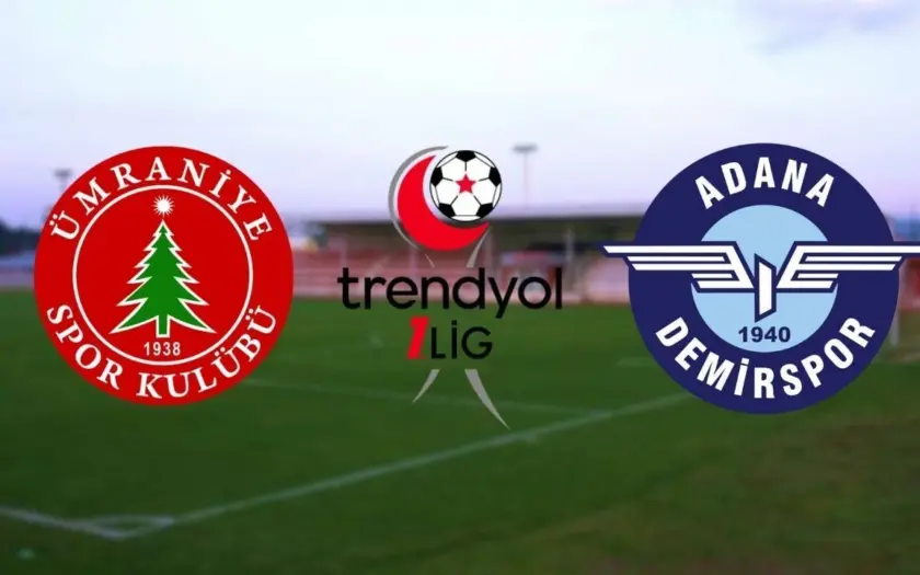 Adana Demirspor – Ümraniyespor Maçı Saat Kaçta? Hangi Kanalda?